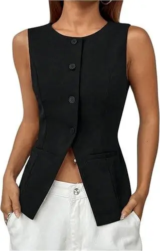 Aritzia vest dupe on Amazon