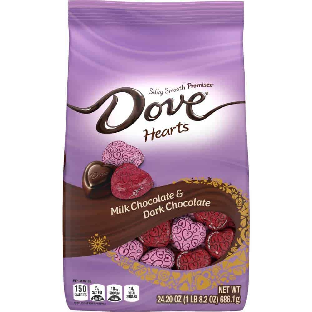 milk and dark chocolate dove chocolates amazon