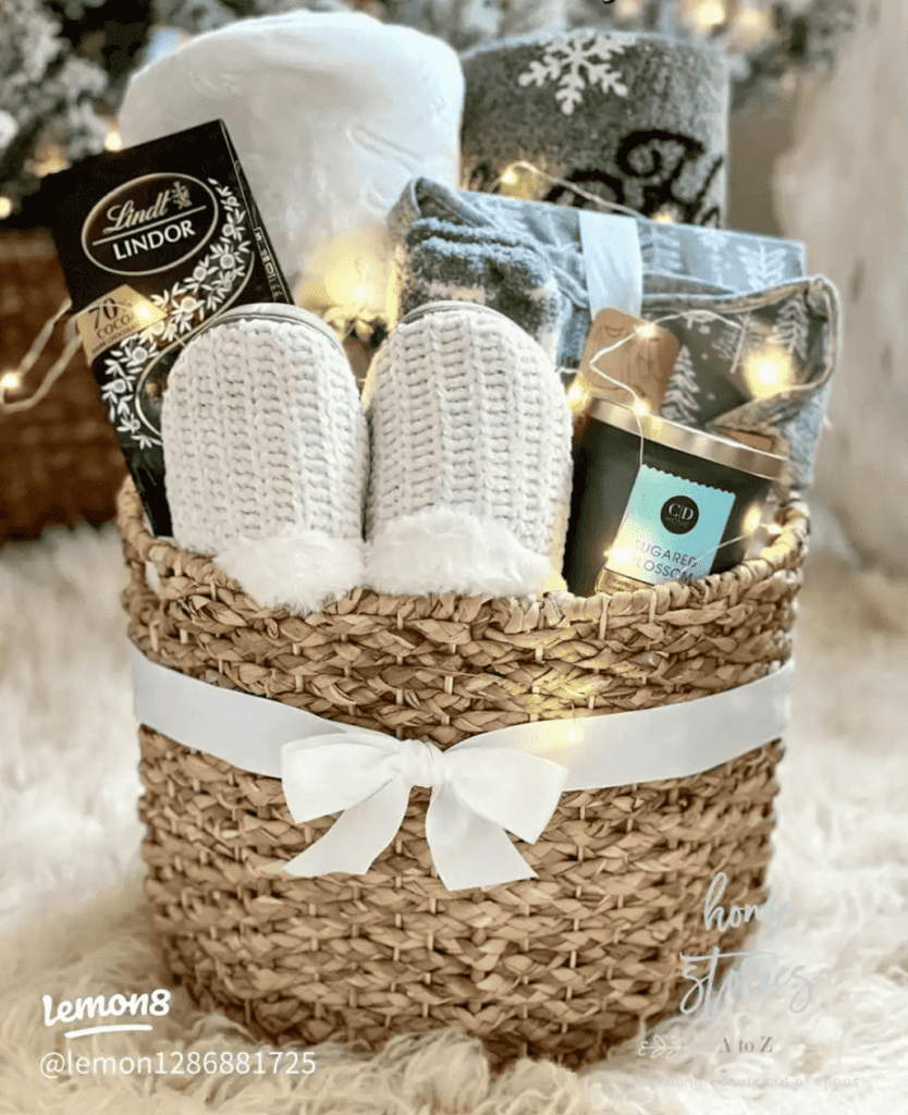 gift basket for teen homebody