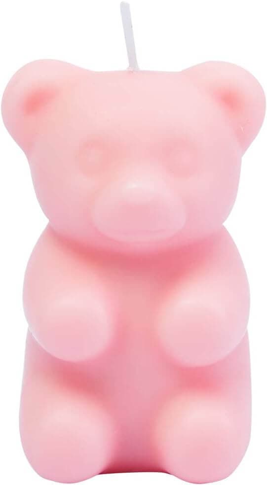 gummy bear candle with treasure inside
