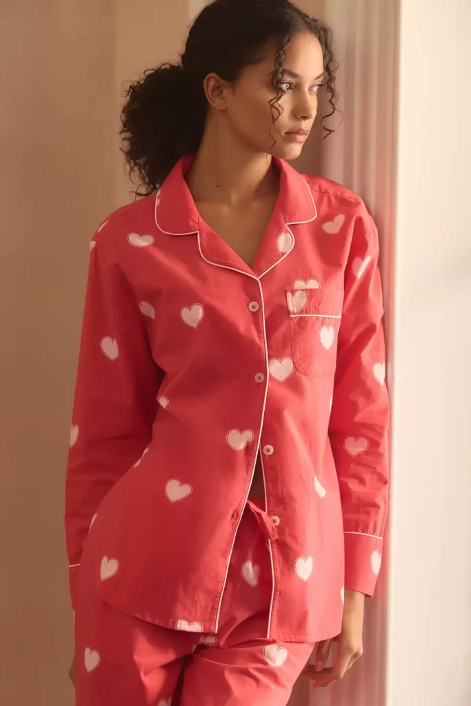 Cute heart pajamas for Grandma