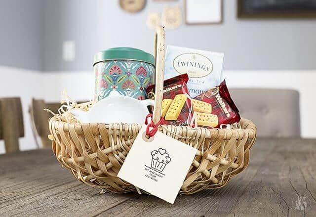 tea lover's basket for teens perfect gift