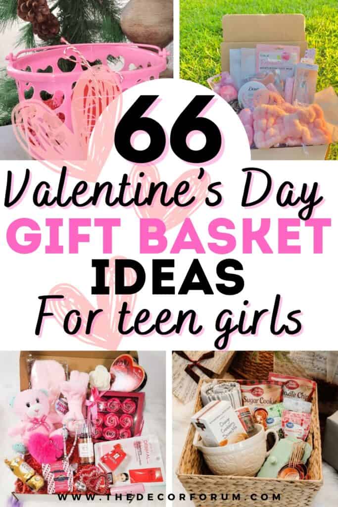 66 valentine's gift basket ideas for teen girls