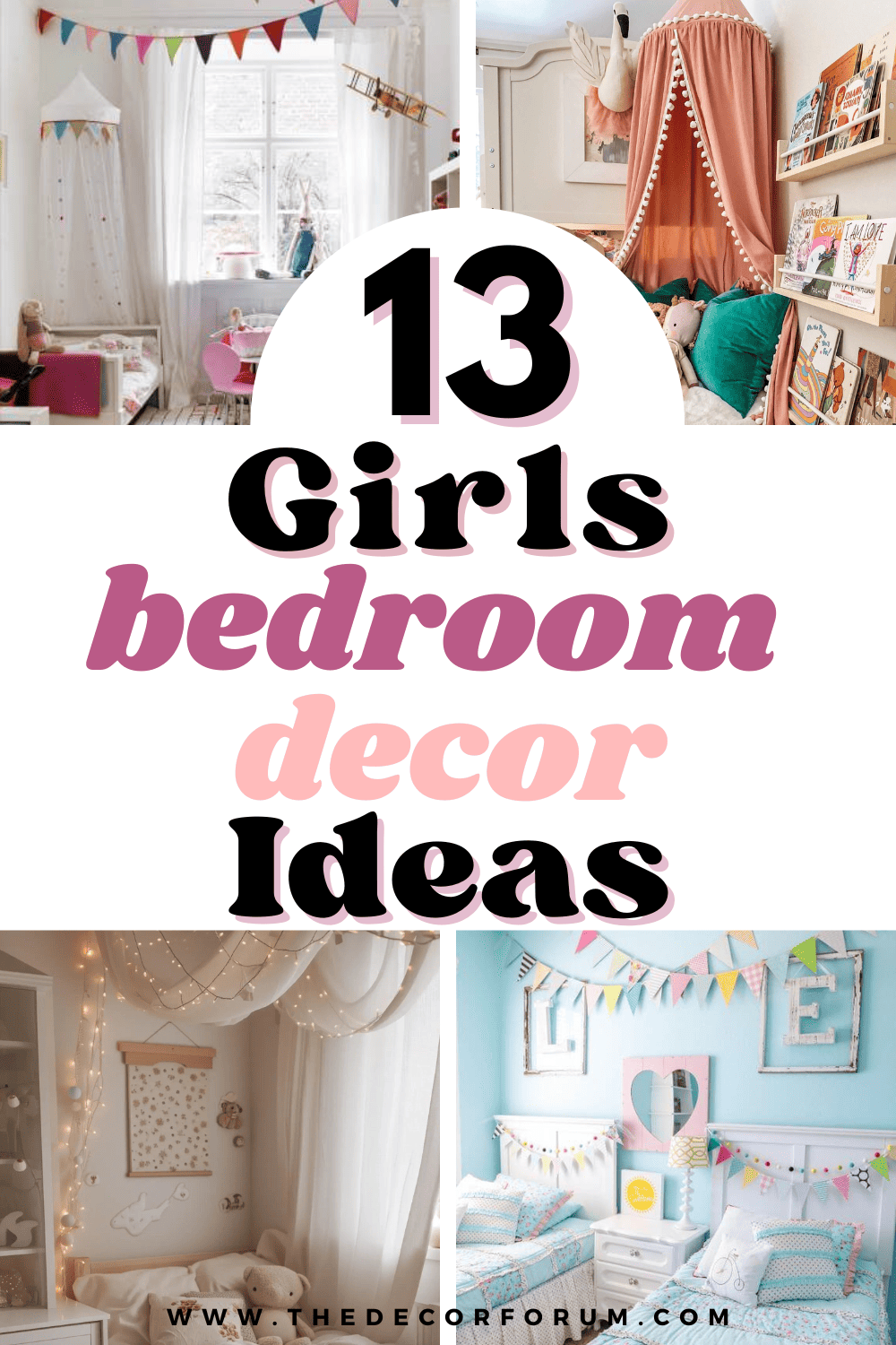 13 Easy Ways How To Decorate A Little Girl Bedroom For Cheap - The ...