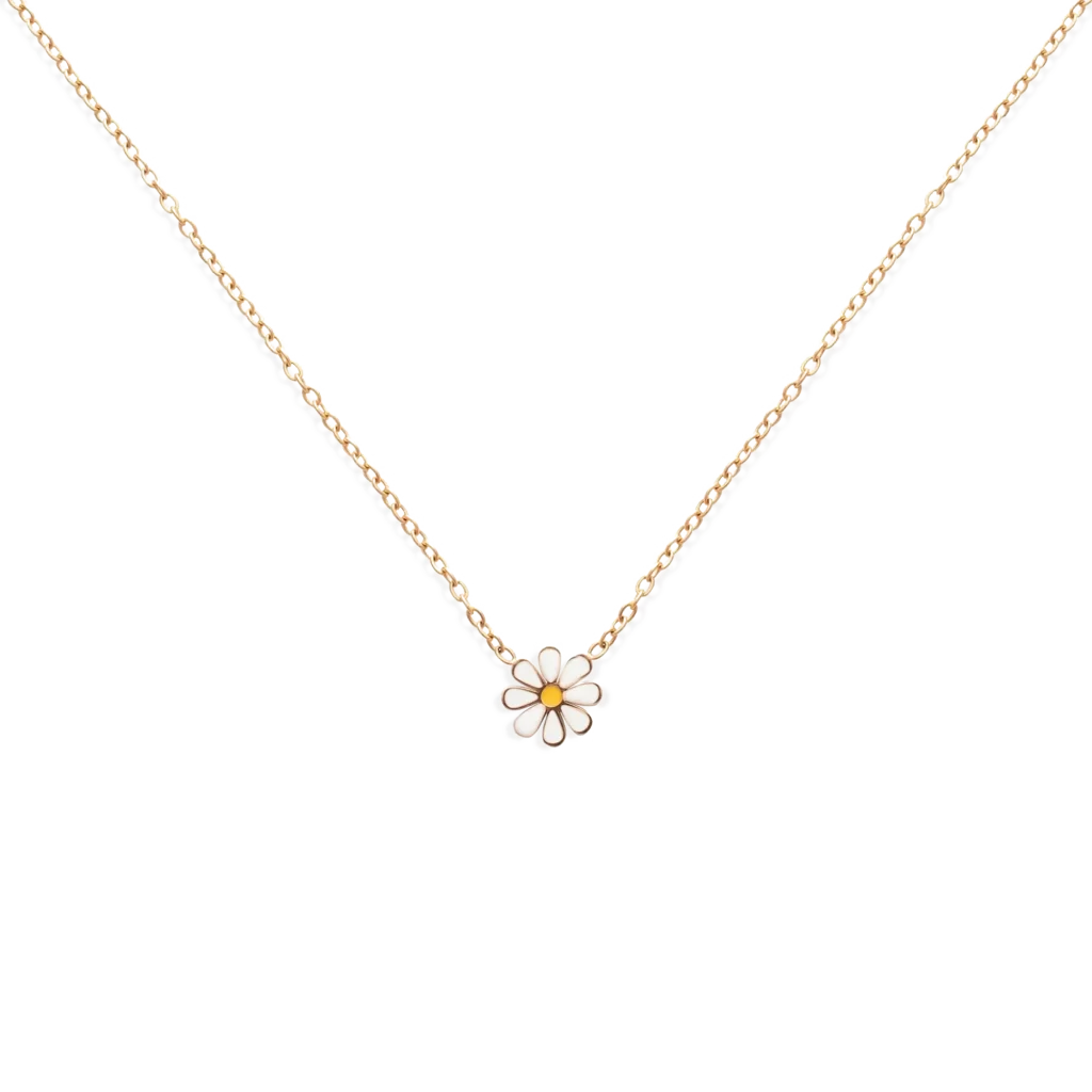 Cute Easter daisy necklace for teens