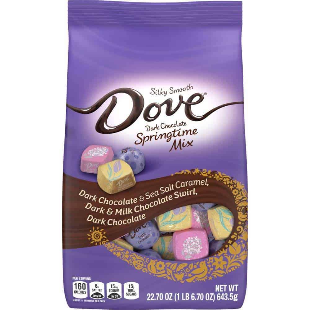 Dove chocolates spring mix