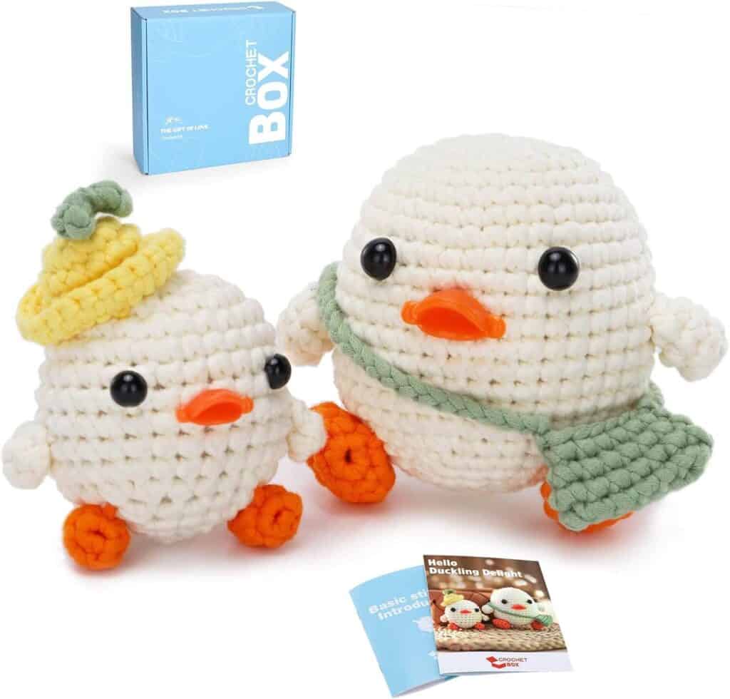 Duck crochet kit for beginners