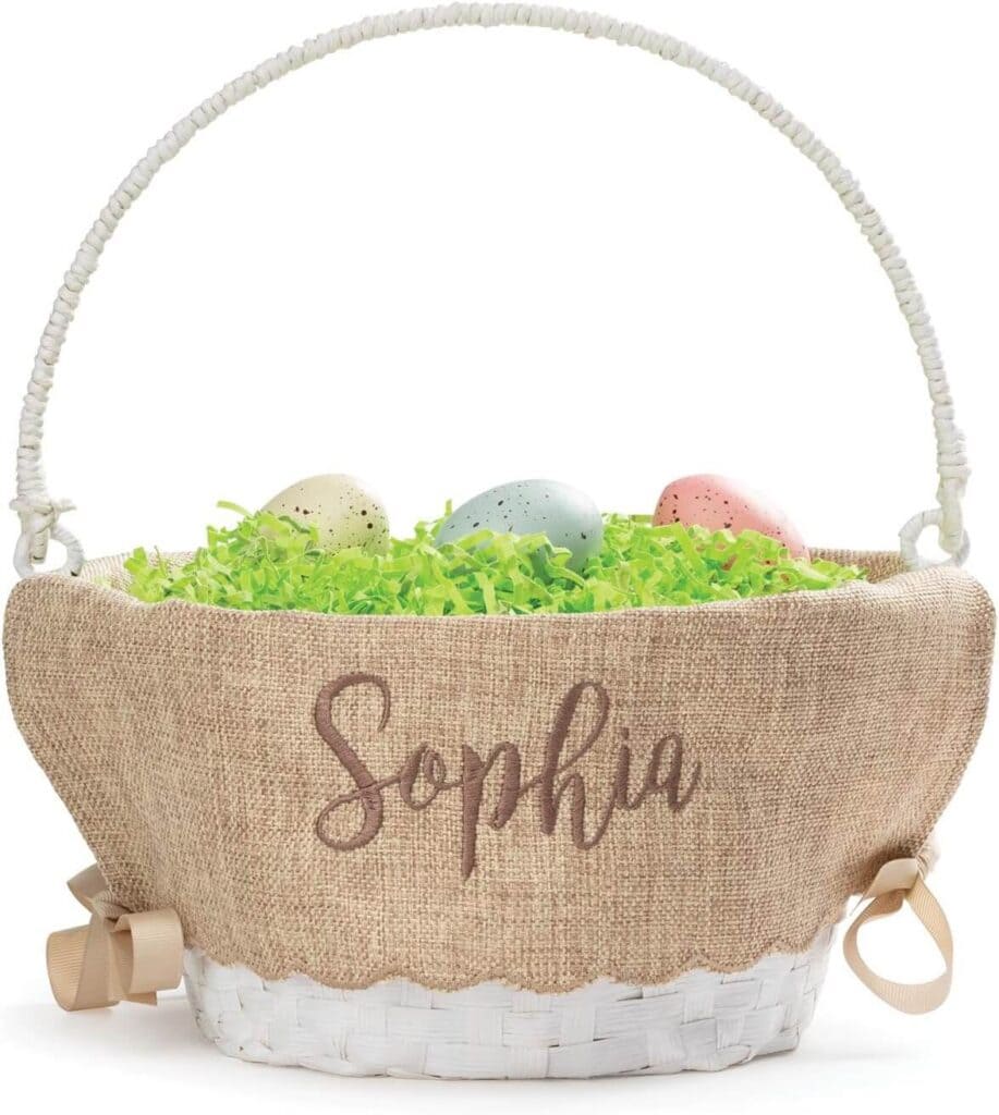 Woven easter basket for teens