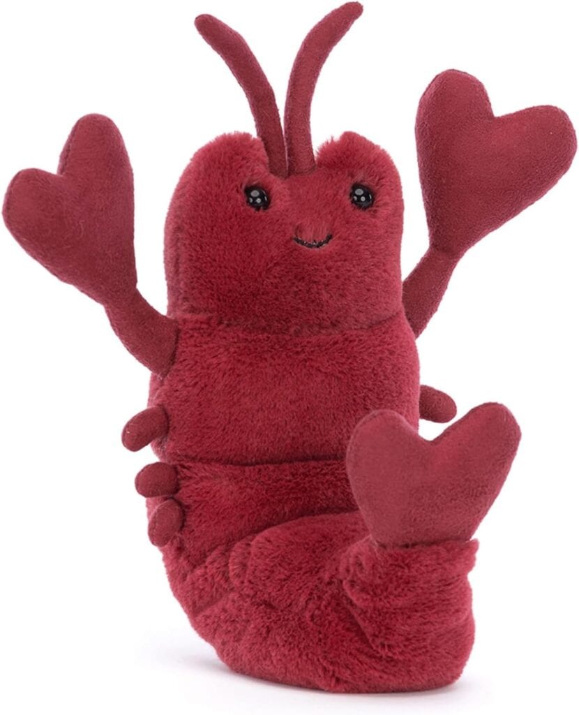 Valentine's plus lobster jellycat