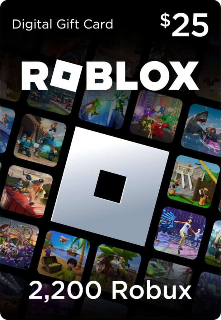 Roblox gift card for teens