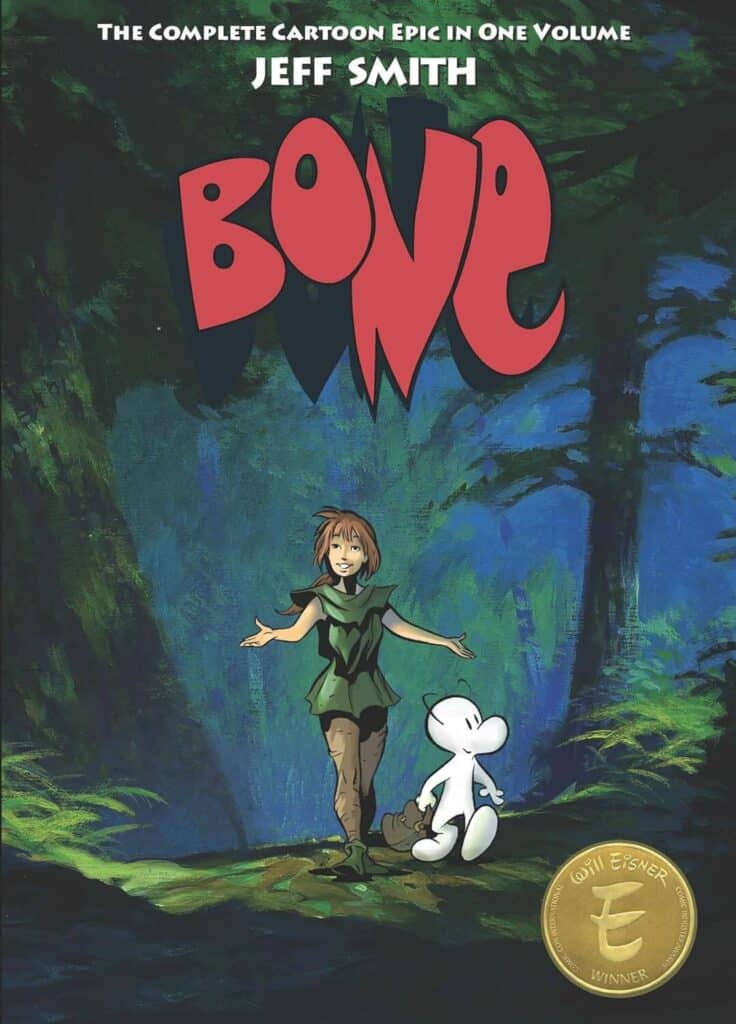 Bone s storytelling at its best, full of endearing, flawed characters whose adventures run the gamut from hilarious whimsy to thrilling drama.