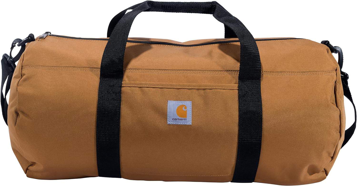 The Carhartt duffel bag is perfect for young men because it's both durable and trendy