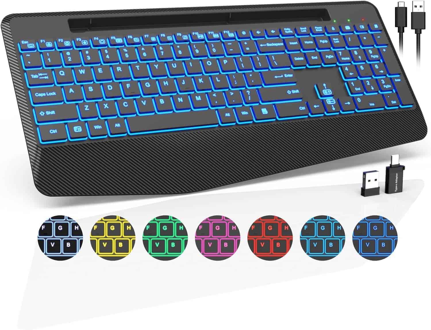 Top gaming keyboard for teenage boys with multiple color options