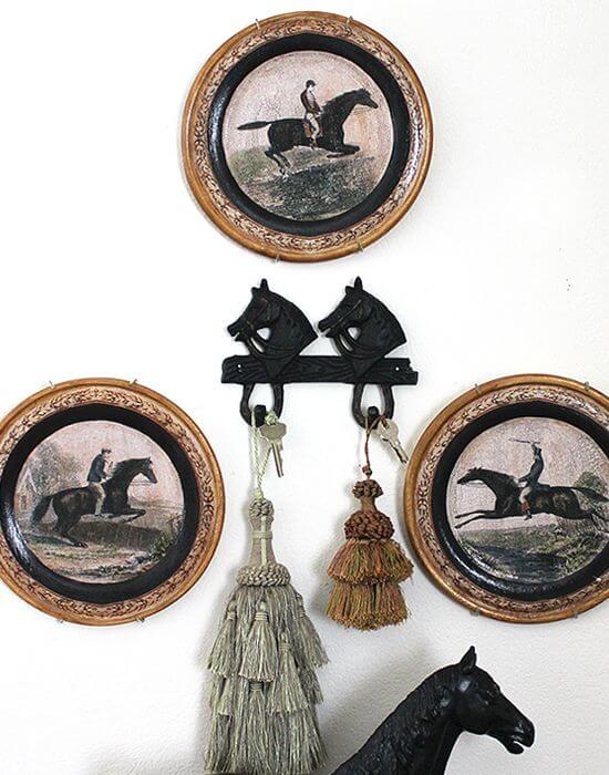How to style old english equestrian decor