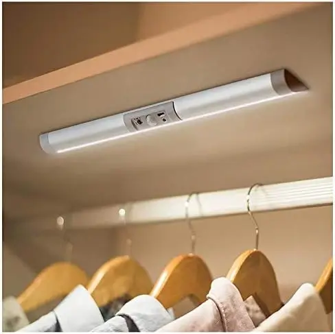 Bar light for closet that doesn't shine in eyes