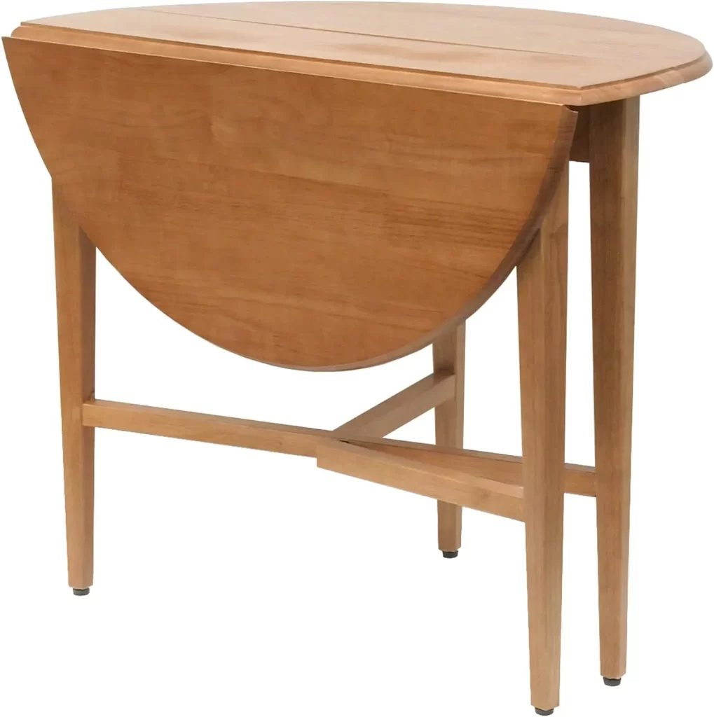 Small drop leaf table perfect for narrow dining room living room