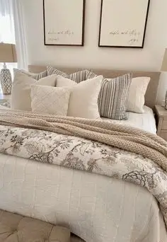 Plush bedding for womens bedroom