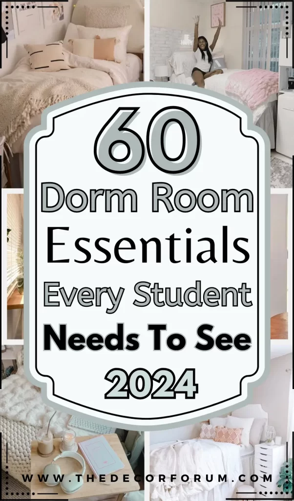 60 dorm room essentials every student needs to see