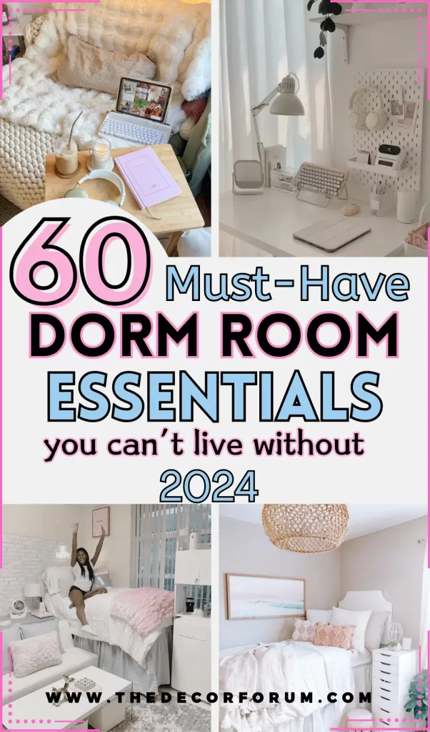 60 must-have dorm room essentials you can't live without