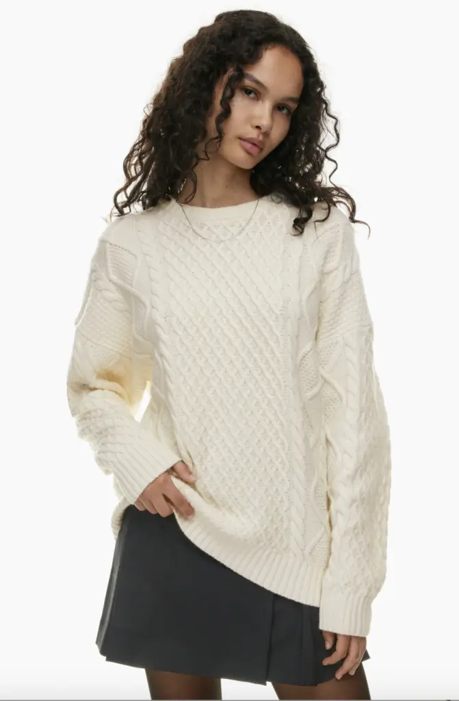 Aritzia peggy sweater