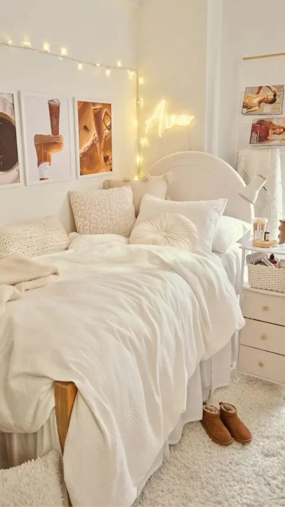 Neutral bedding for dorm