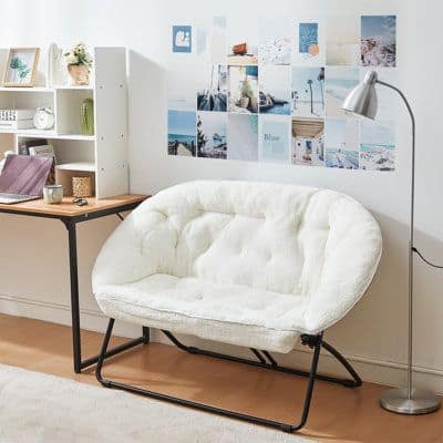 Two-seater chair for dorm room