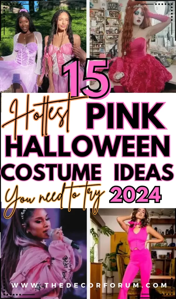 the hottest pink halloween costume ideas for 2024