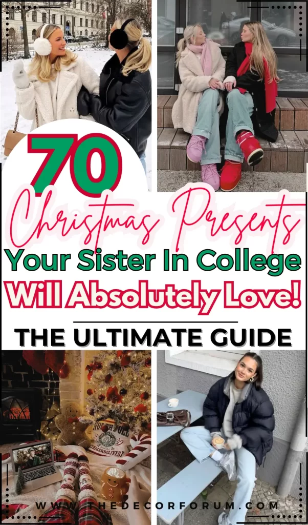 70 Christmas presents your sister in college will absolutely love: The Ultimate Guide