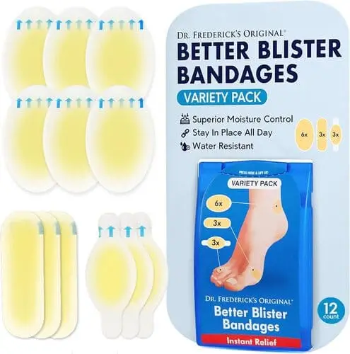 Include blister bandages in your school emergency kit for when blisters strike so you can carry on with your day 