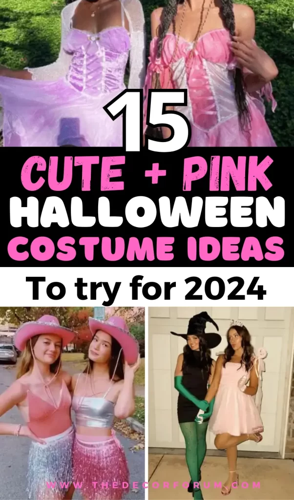 15 cute pink halloween costume ideas to try for 2024