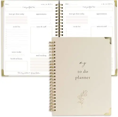 Aesthetic daily planner for christmas gift for college student