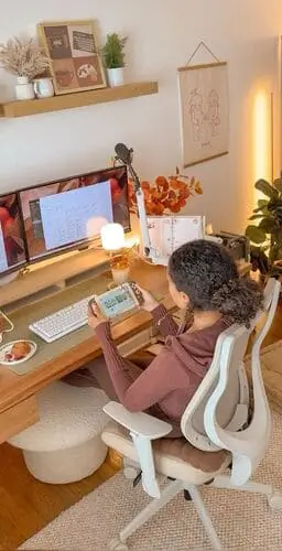 Give your sister In college an ergonomic desk chair to get her through long study hours