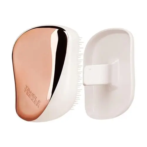 Portable snag-free hairbrush with cover to keep your brush clean