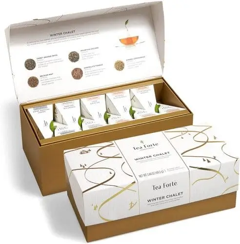 Winter Chalet tea sampler is a beautiful gift to receive for any tea lover