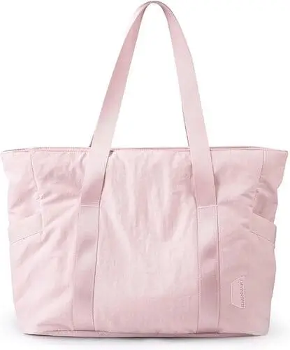 Versatile tote bag is great for the gym to study sessions to overnight sleepovers