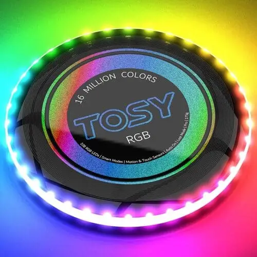 Color-Changing Flying Frisbee Disc – Fun and Active Christmas Gift for Tween Girls 2024. Perfect for Nighttime Play and Outdoor Activities!