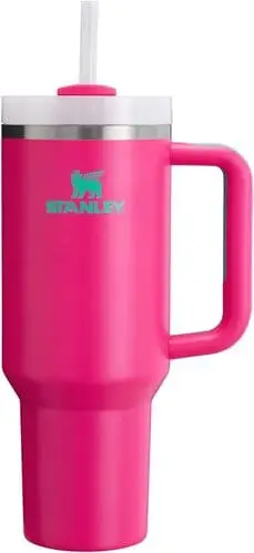 Stanley Quencher Tumbler in Passion Pink – Stylish and Practical Christmas Gift for Tween Girls 2024. Popular Insulated Cup for School and On-the-Go!