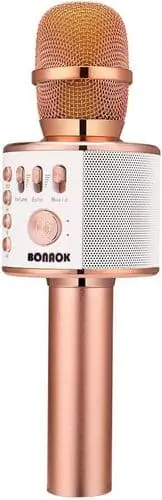 Wireless Bluetooth Karaoke Microphone – Must-Have Christmas Gift for Tween Girls 2024. Fun Singing Mic for Parties and Music Lovers!