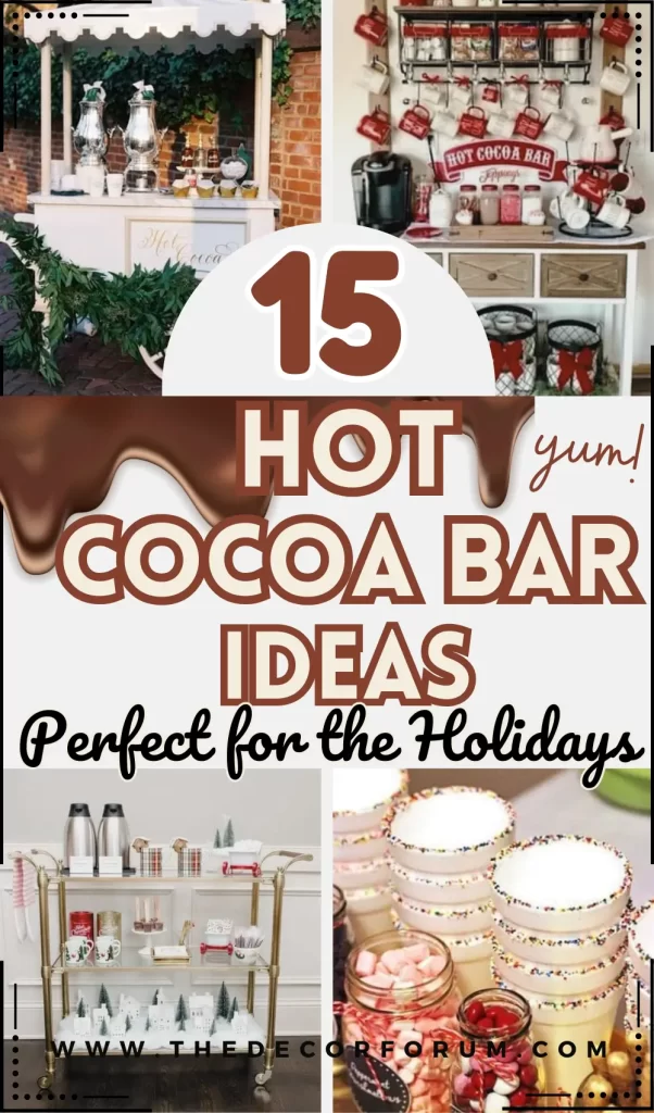 15 hot cocoa bar ideas perfect for the holidays 2025