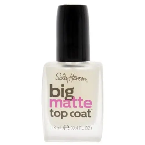 Matte nail polish for creating stylish brown and white nail designs, perfect for a modern matte finish.