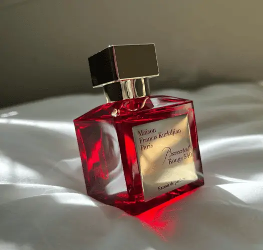 Baccarat Rouge 540 fragrance by Maison Francis Kurkdjian, a luxurious Christmas gift for fragrance lovers