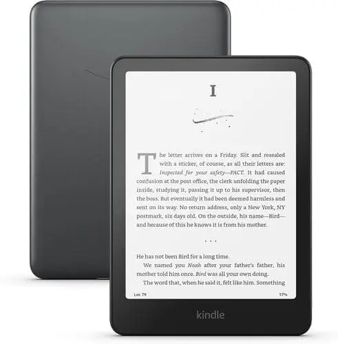 High-end Kindle Paperwhite Signature Edition with wireless charging, ideal Christmas gift for book lovers