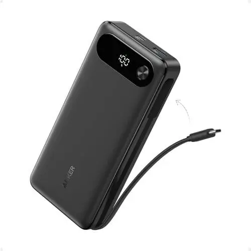 portable charger compatible with iphones, ipads, tablets, kindles, and more. The perfect addition to a tech lover's Christmas gift basket for men