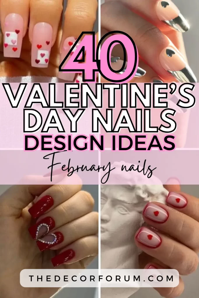 40 February nail ideas