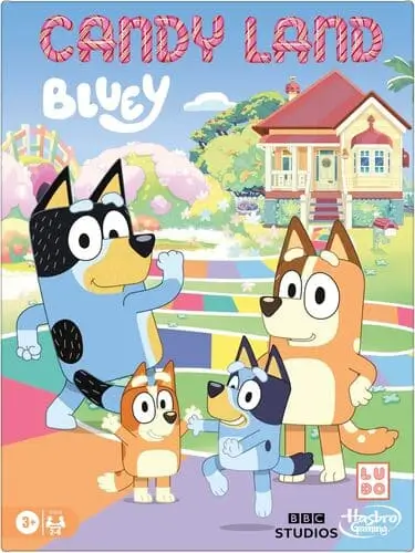 Bluey board game for 4 year old Christmas gift idea