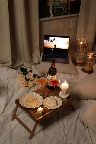 Watch a movie for a long-distance valentine's day date idea