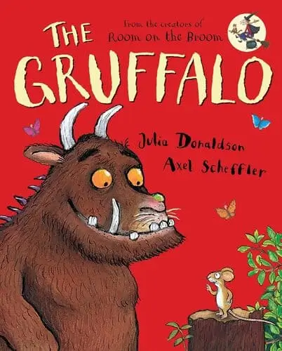 Cover of The Gruffalo by Julia Donaldson, a classic children’s book available on Amazon, ideal for 4-year-olds to spark imagination this holiday season.