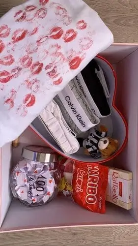 Long distance valentine's care package ideas for men