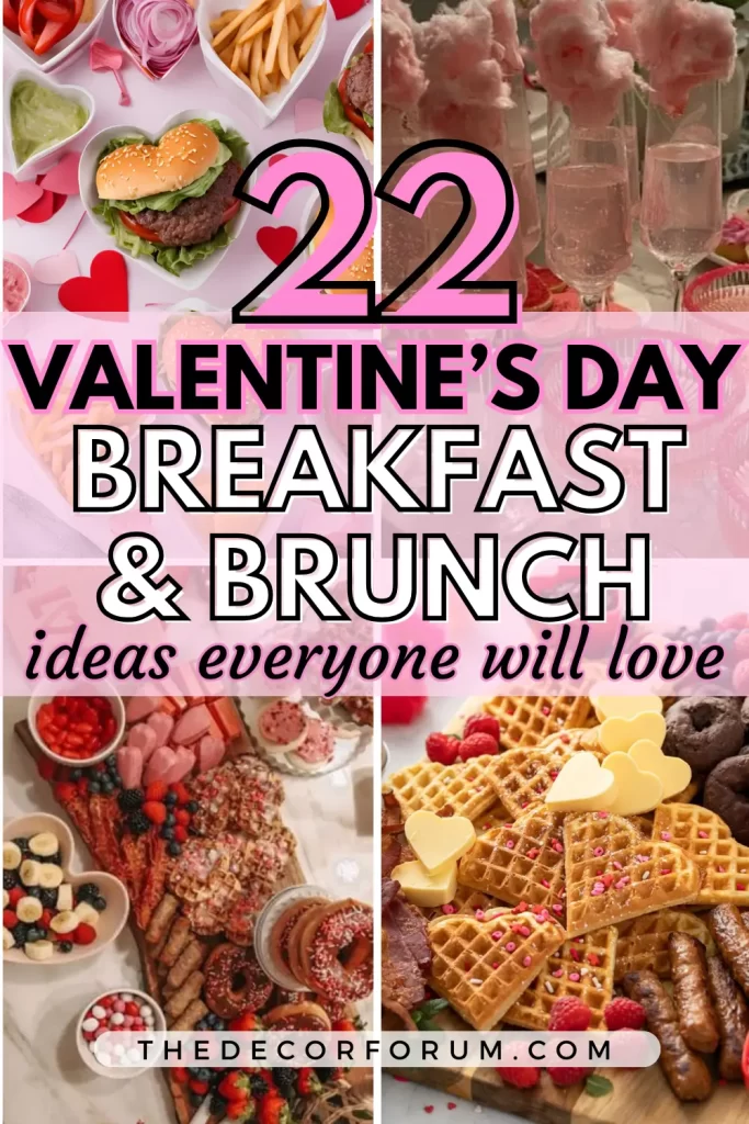 22 valentine's day breakfast and brunch ideas