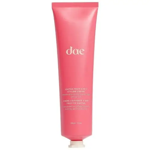 Dae 3-in-1 Styling Cream tube on a vanity with clean girl aesthetic vibes, a viral TikTok gift for haircare lovers.